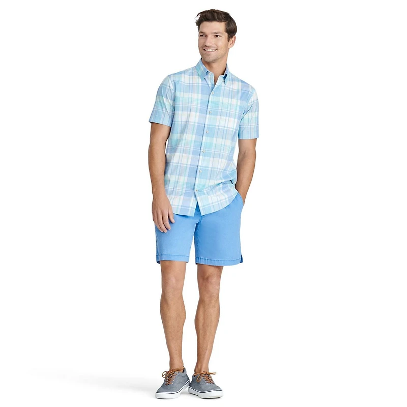 IZOD MENS SHORT SLEEVE CLASSIC AOP WOVEN