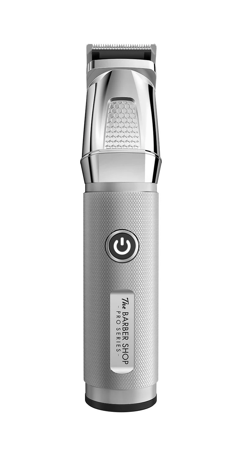 Tondeuse multitête au lithium-ion Barber Shop – série Pro en métal