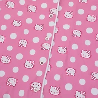 Women's Hello Kitty Pink  Button-Up Shirt & Shorts Sleep Set - Online Exclusive