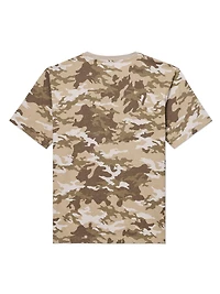 John Deere Men’s Camo Printed Logo Graphic Short Sleeve Tee