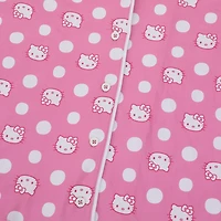 Women's Hello Kitty Pink  Button-Up Shirt & Shorts Sleep Set - Online Exclusive