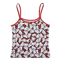 Ensemble débardeur et short à imprimé intégral Hello Kitty Ruban Rouge pour femme - Exclusivité en ligne
