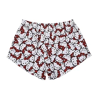 Ensemble débardeur et short à imprimé intégral Hello Kitty Ruban Rouge pour femme - Exclusivité en ligne