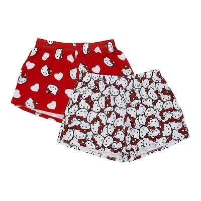 Ensemble de 2 shorts de nuit Hello Kitty pour femmes - Exclusivité en ligne