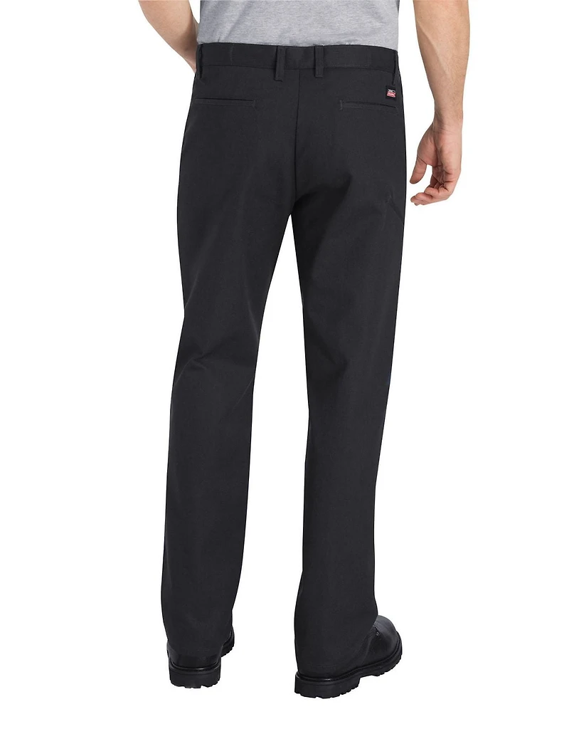 Pantalon Flex à devant Genuine Dickies sans plis et ceinture confortable pour homme