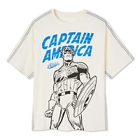 Marvel Men's Captain America Graphic Tee