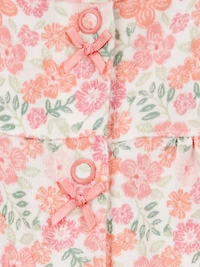 Carter's Child of Mine Infant Girl 1pc Romper-Pink Floral