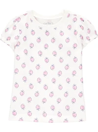 Carter's Child of Mine Baby Girls' Pink Strawberry Shortall Set