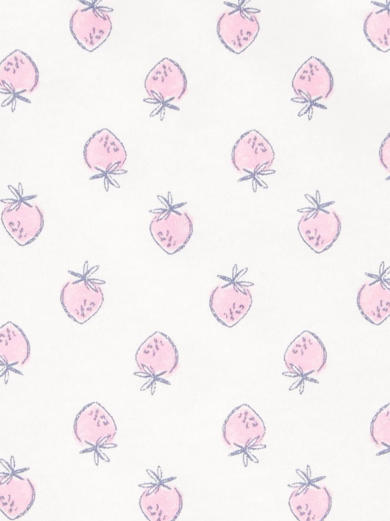 Carter's Child of Mine Baby Girls' Pink Strawberry Shortall Set