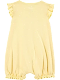 Carter's Child of Mine Infant Girl 1pc Romper-Yellow Bee