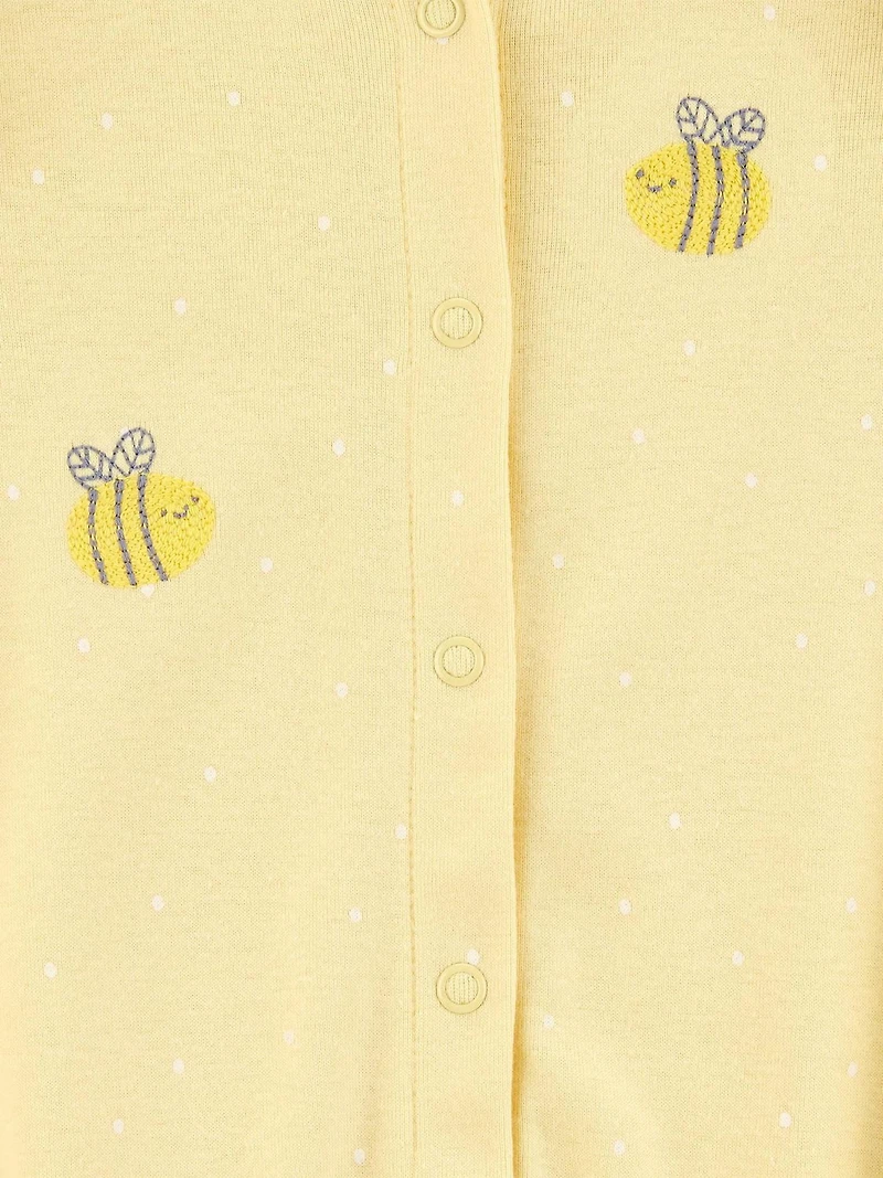 Carter's Child of Mine Infant Girl 1pc Romper-Yellow Bee