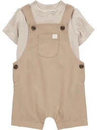 Carter's Child of Mine Ensemble short marron et blanc pour bébé garçon