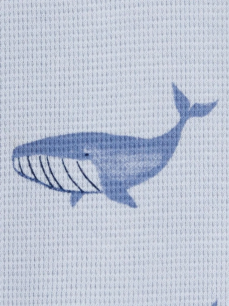 Carter's Child of Mine Barboteuse 1 pièce pour bébé garçon - Baleine bleue