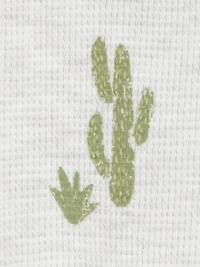 Carter's Child of Mine Barboteuse 1 pièce pour bébé garçon - Cactus gris
