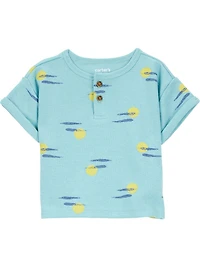 Carter's Child of Mine Ensemble de couvre-couches bleu soleil pour bébé garçon