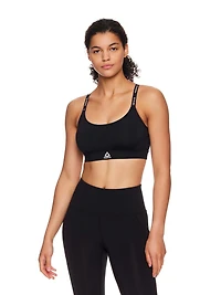 Reebok Women's Low Impact Favorite Racerback Sports Bra with Removable Cups