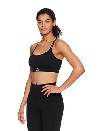 Reebok Women's Low Impact Favorite Racerback Sports Bra with Removable Cups