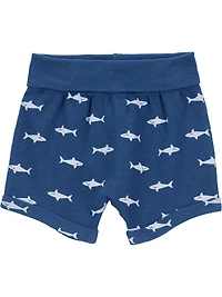 Carter's Child of Mine Baby Boys' Blue Shark Diaper Cover Set