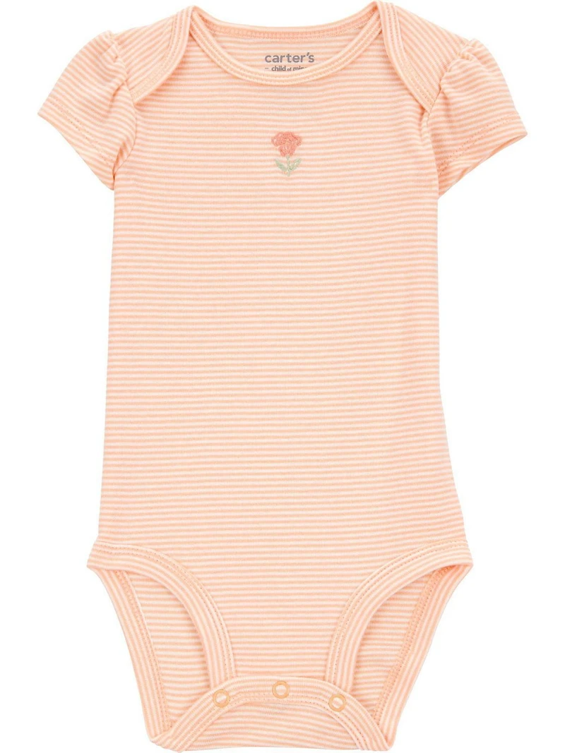 Carter's Child of Mine Ensemble de couvre-couches en chambray tulipe pour bébé fille