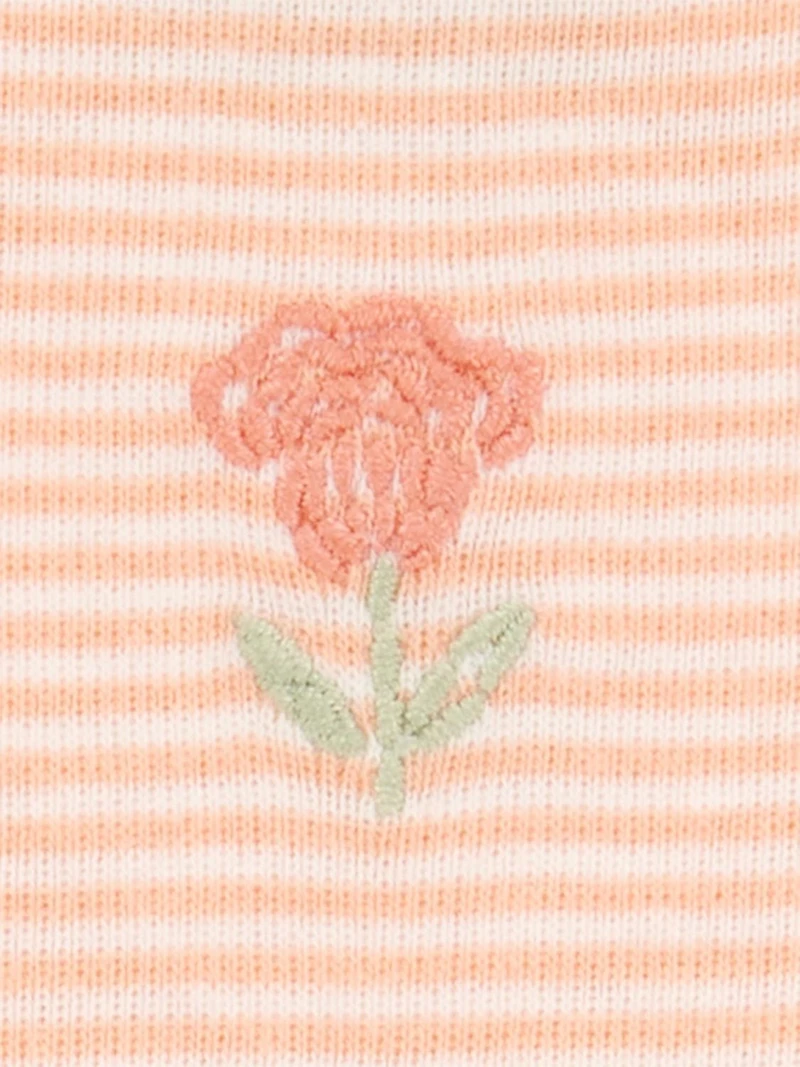 Carter's Child of Mine Ensemble de couvre-couches en chambray tulipe pour bébé fille