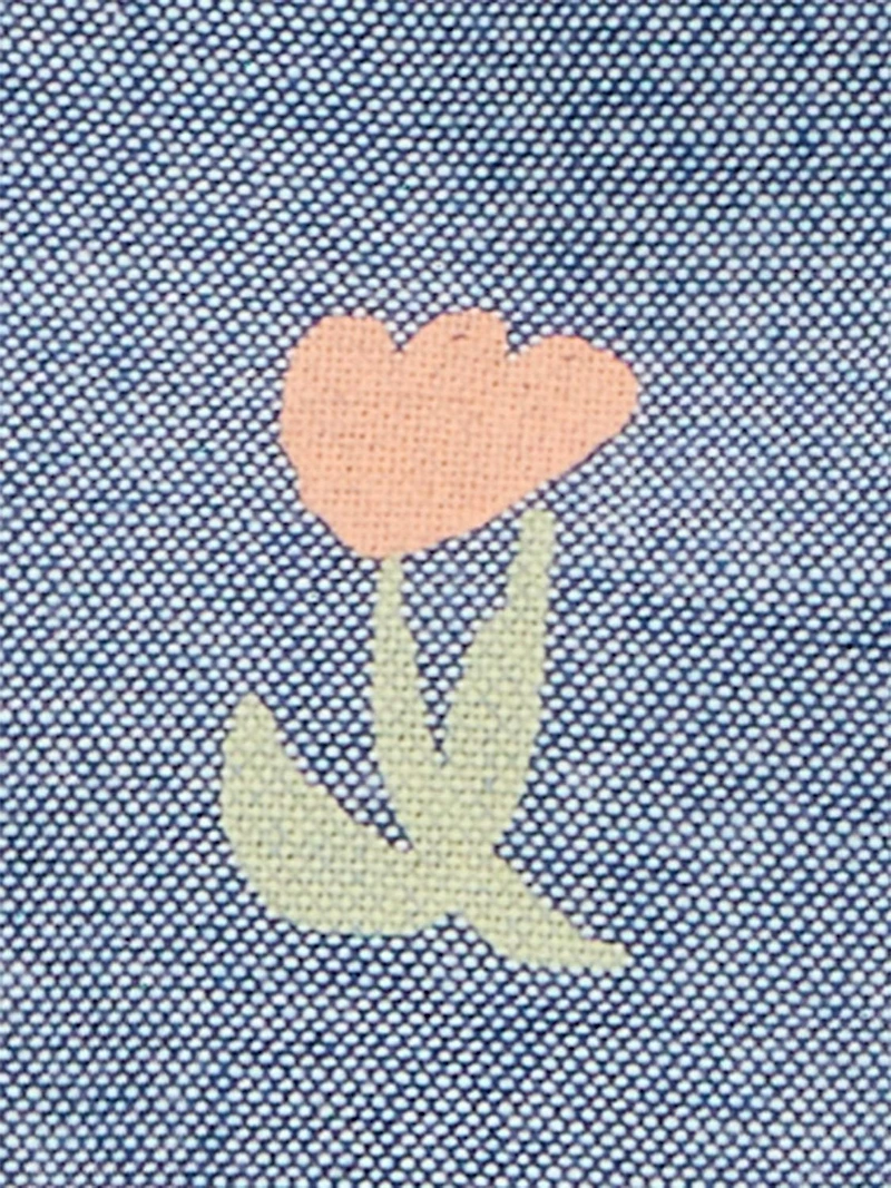 Carter's Child of Mine Ensemble de couvre-couches en chambray tulipe pour bébé fille