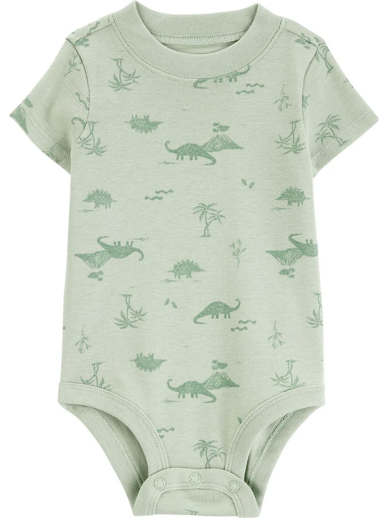 Carter's Child of Mine Baby Boys' Green tonal Diaper Cover Set
