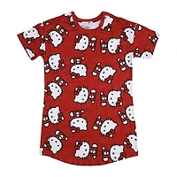 Women's Hello Kitty Night Shirt Red - Online Exclusive