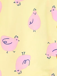 Carter's Child of Mine Ensemble pyjama 2 pièces poulet jaune pour bébés et petites filles
