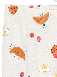 Carter's Child of Mine Baby and Toddler Boys' and Girls' Brunch Squad 2-Piece Cotton Pajama Set