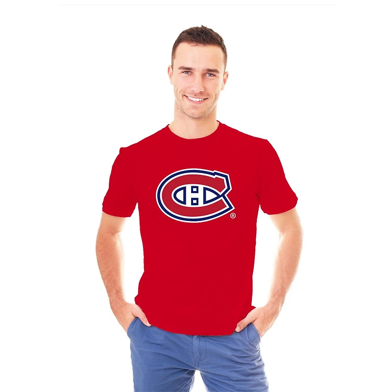 NHL Men's Montreal Canadiens Caufield Short Sleeve T-Shirt