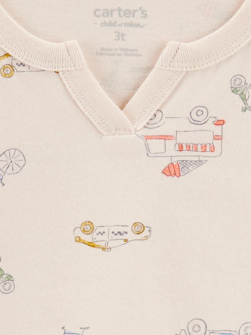 Carter's Child of Mine Ensemble de 3 pièces transport à fines rayures pour tout-petits garçons Tailles 2T-3T