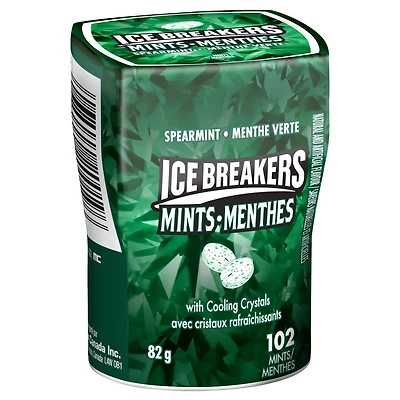 Ice Breakers Spearmint Bottle 102 pieces, 82g