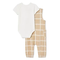 George Baby Boys' Romper 2-Piece Set