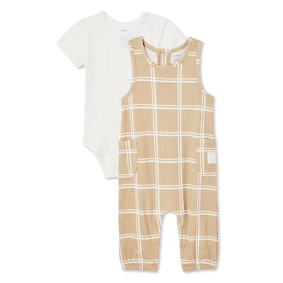 George Baby Boys' Romper 2-Piece Set