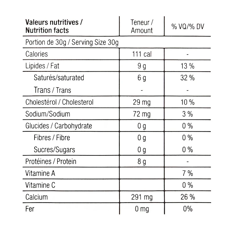 Tranches de fromage Emmental naturel Président 150g