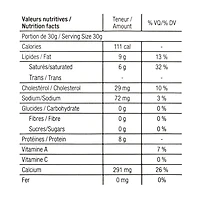 Tranches de fromage Emmental naturel Président 150g