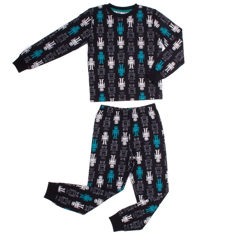 George Ensemble de pyjama 2 pièces à manches longues pour garçon