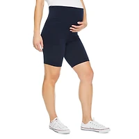 Paisley Sky Maternity Biker Short