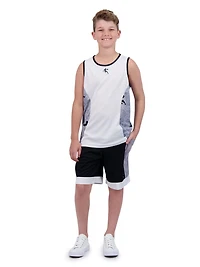 AND1 Box Out Short de basket-ball pour garçon