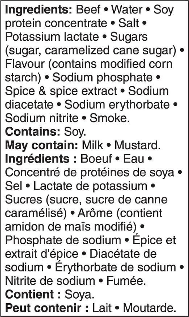 Viande fumée style Montréal Mon marché fraîcheur 175g