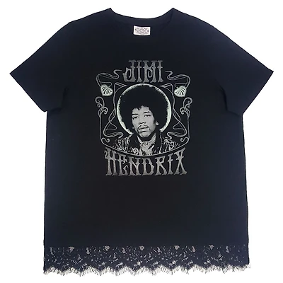 Jimmy Hendrix Women's Lace short Sleeve T-Shirt