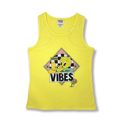 Looney Toons Girls racer back tank top