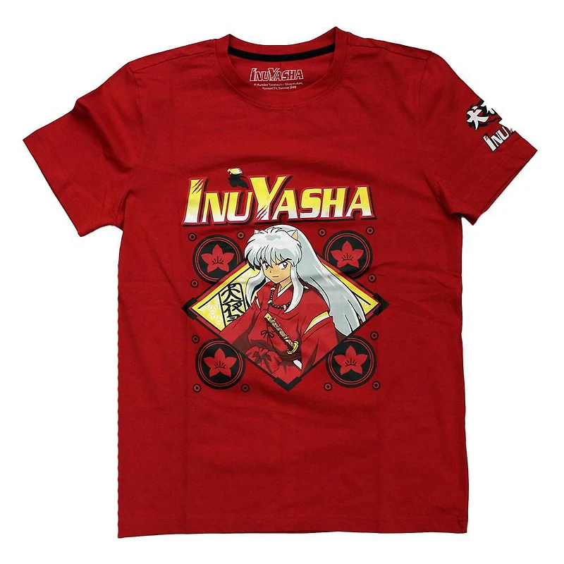 Men's licensed Inuyasha T shirt.