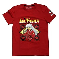 Men's licensed Inuyasha T shirt.