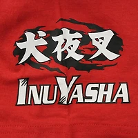 Men's licensed Inuyasha T shirt.