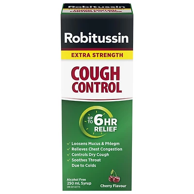 Robitussin Extra Strength Cough Control Liquid 250 ml