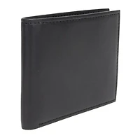 R70 Men's Genuine Slimfold Black Wallet