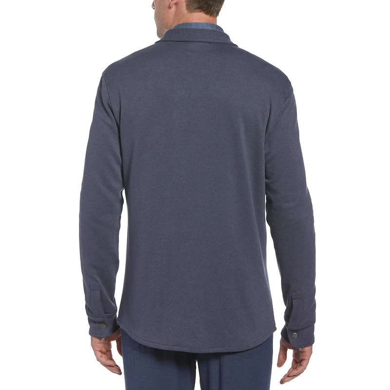 Men's Performance Stretch Long Sleeve Shirt Jacket