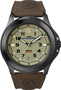 Timex® Expedition® Metal Field Leather Strap Watch