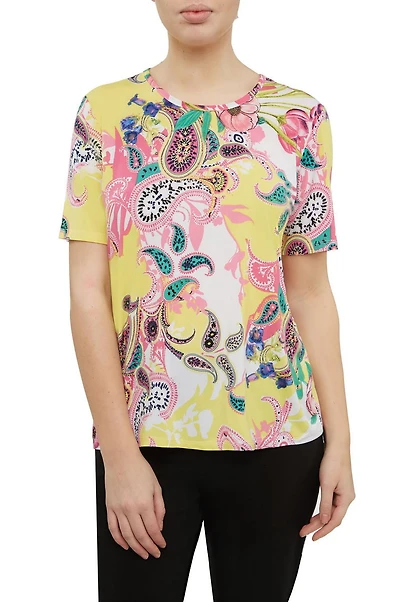 Alia Women's Short Sleeve Cool Jersey Crew Neck Top